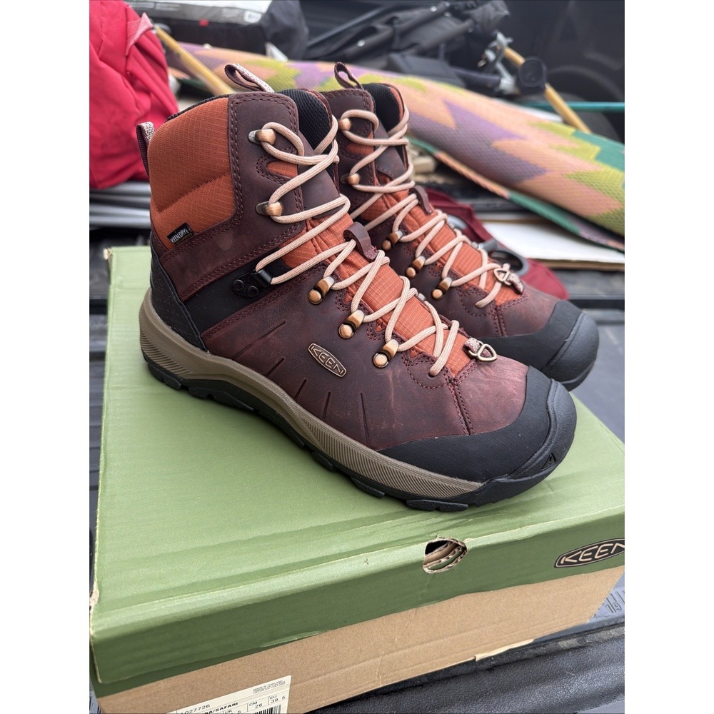 Keen Women's Size 9 Revel IV Mid Polar Waterproof Insulated Hiking Boots 1027726 - Picture 2 of 7